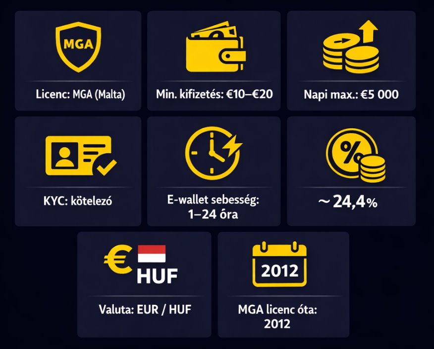 Energy Casino kifizetés